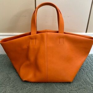 Mansur Gavriel  tulipano bag in orange